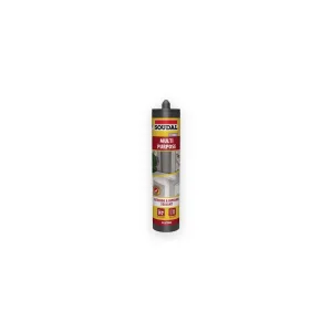 Soudal Multi-Purpose Silicone Sealant - GREY (290ml)