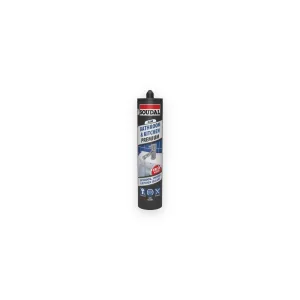 Soudal Premium Bathroom, Kitchen & Shower Silicone Sealant - CLEAR (290ml)