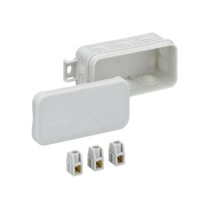 Spelsburg Junction Box Mini Grey IP55 Including 3 Terminal 89 X 43 X 37mm