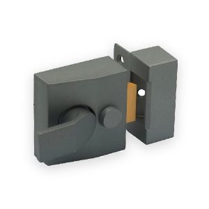 Sterling Deadlocking Nightlatch- Grey Narrow