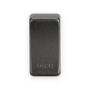 Switch Cover "Marked OVEN" - Smoked Bronze