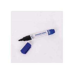 Tallon permanent marker with bullet tip shown uncapped