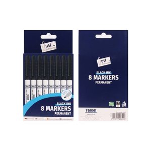 Tallon Permanent Marker Black 8S