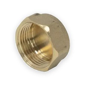 Thread ¾" Blanking Cap Brass