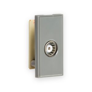 TV Outlet Module (PCB) 25 x 50mm - Grey - NETTVGY