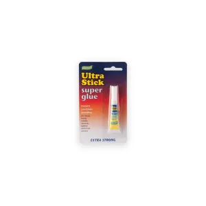 Ultratape Ultra Stick extra strong super glue 2g retail card