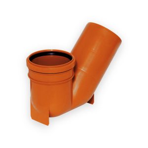 Underground 110mm 45° Single Socket Low Trap