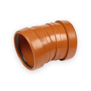 Underground 110mm Double Socket 15° Bend