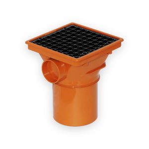 Underground 110mm Hopper Square With Grid