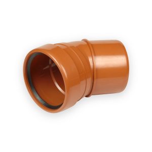 Underground 110mm Single Socket 30° Bend