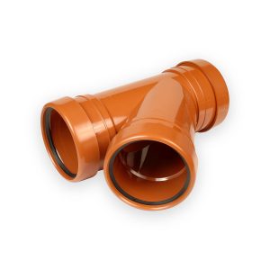 Underground 110mm Triple Socket 45° Tee