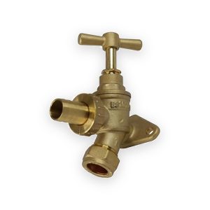 Union 15mm x ½" Wall Plate Hose Union Bibtap