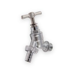 Union ½" Hose Union Bibcock & Double Check Valve Chrome Plate