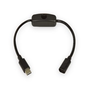 USB Type-C Extension Cable with Power Switch