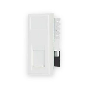 UTP RJ45 Slimline 25x50mm Euro Network Module Keystone Jack