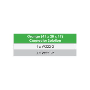 Wago Gel Filled Connector Box 41 X 28 X19mm- Orange