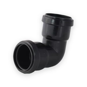 Waste Push fit 32mm 90° Bend Black