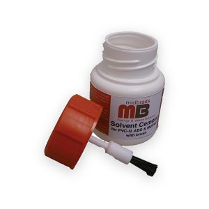 Waste Solvent Weld Midbrass Cement 125ml