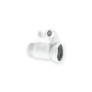 McAlpine WC-F23SV flexible WC connector with vent boss