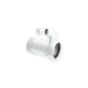 McAlpine WC-F26RV flexible WC connector with vent boss