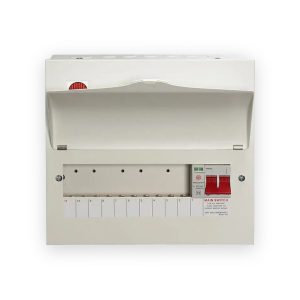 Wylex RCBO Consumer Unit Main Switch 10 Way SPD