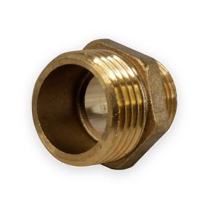 ¾" x ½" Reducing HEX Nipple