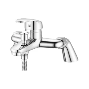 Aumix Bumper ¾” Bath Pillar Shower Mixer W/ Hands